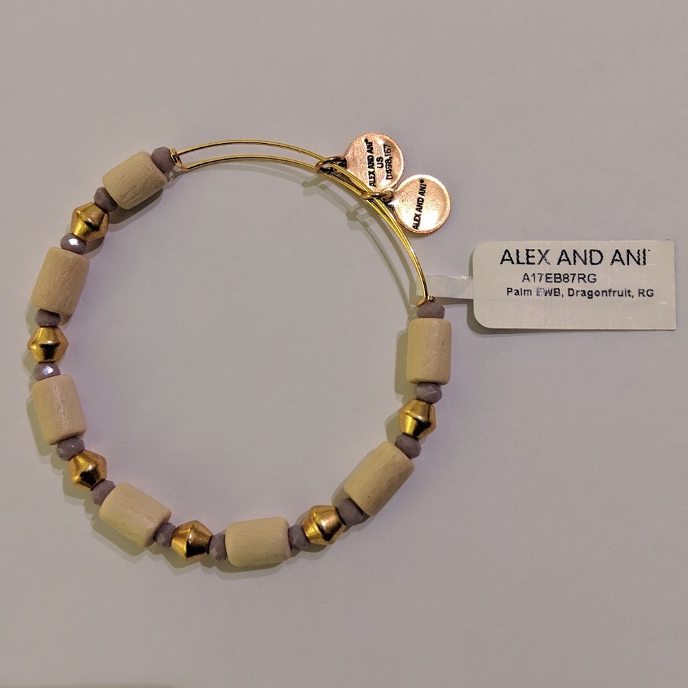 Alex and Ani Palm Dragonfruit Bracelet NWT